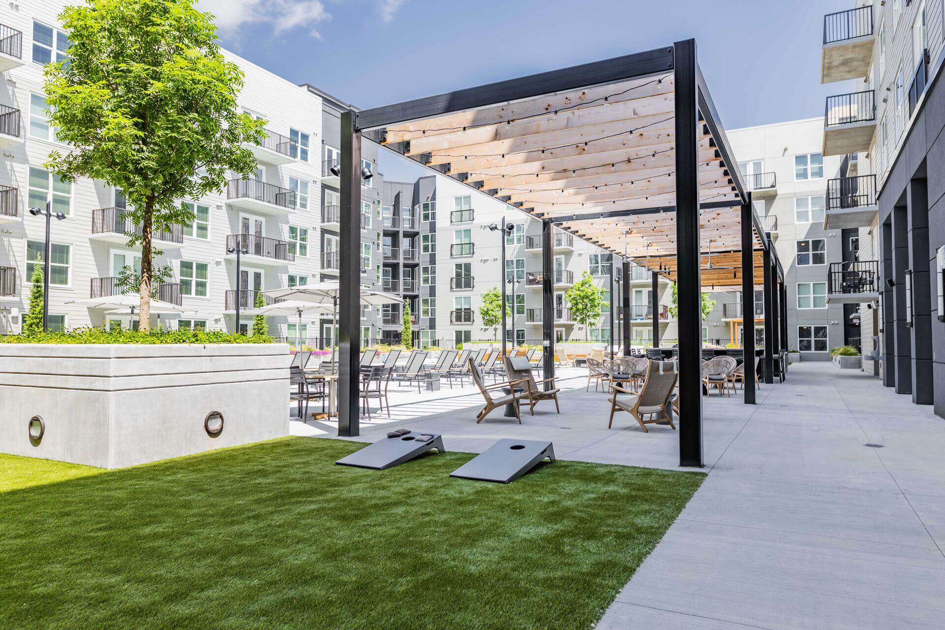 Outside Lounge Area