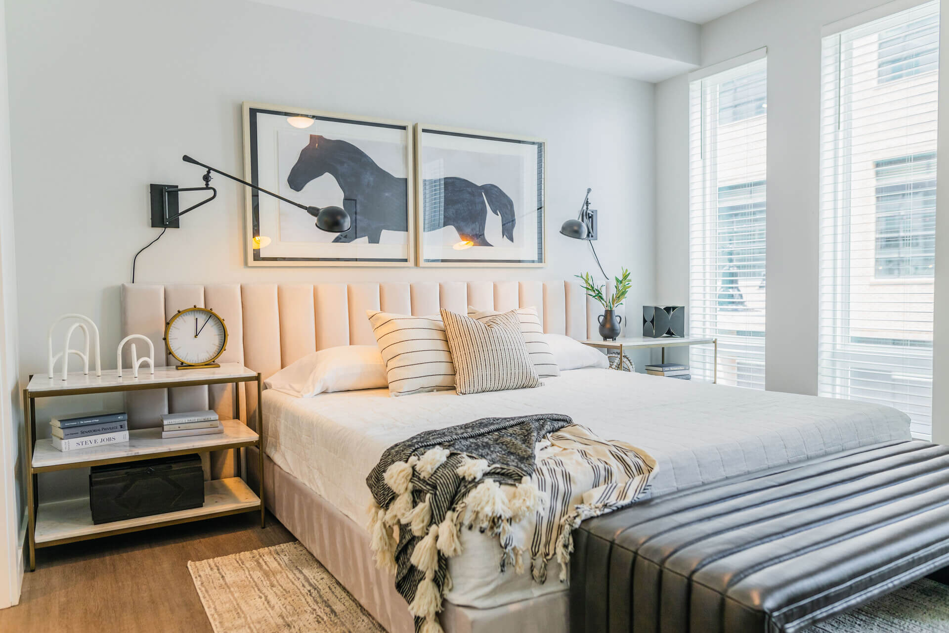 Naturally Lit Spacious Bedroom